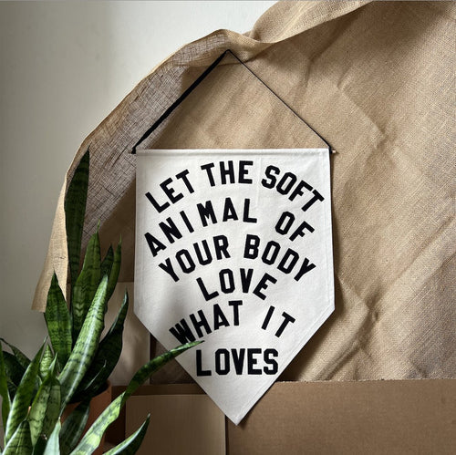 let the soft animal of your body love what it loves by rayo & honey