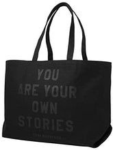 Load image into Gallery viewer, You Are Your Own Stories Black Tote by rayo & honey