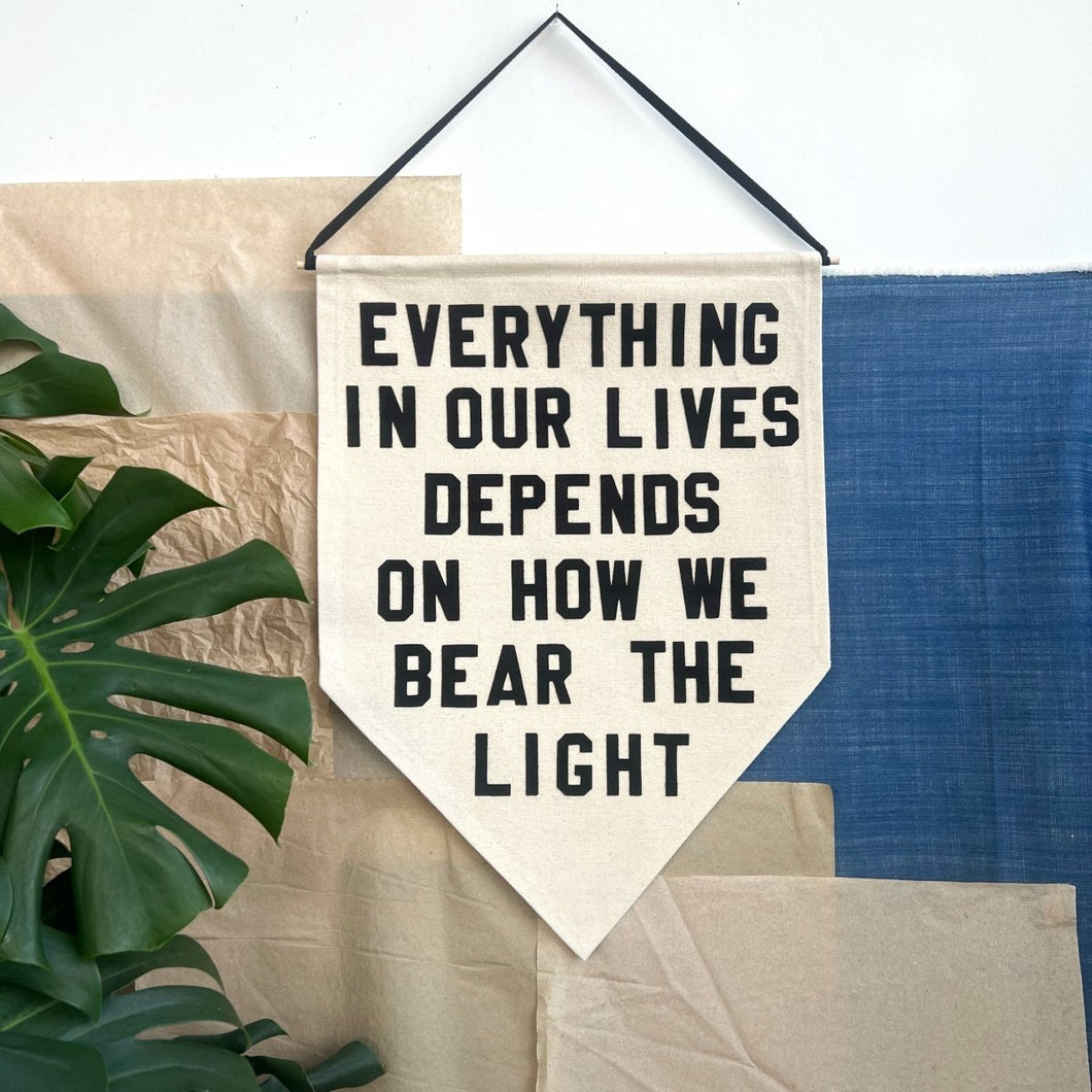 everything in our lives depends on how we bear the light by rayo & honey